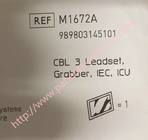 M1672A 989803145101 Hasta Monitörü Aksesuarları Intellivue Yeniden Kullanılabilir CBL 3 Leadset Grabber IEC ICU