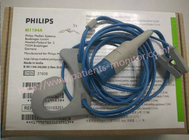 M1194A Philip Hasta Monitörü Aksesuarları Yeniden Kullanılabilir Yetişkin ve Pediatrik Kulak Klipsi SpO2 Sensörü 1,5 m 4,9''