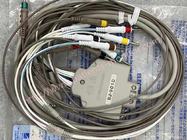 BJ-901D Nihon Kohden EKG EKG Kablosu 10 Uçlu Teller 15 Pimli İğne Avrupa Standardı Konnektörü