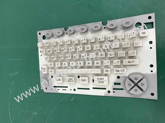 Edan SE-1200 Express EKG/EKG Makinesi Klavye, Beyaz Silikon Klavye Membranı ve Anahtarları