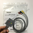 Efficia Yeniden Kullanılabilir EKG Kabloları ve Leadsetleri 3- Lead Snap IEC REF 989803160681