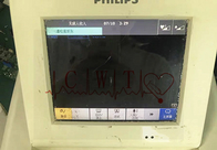 1366 × 768 3060mAh Philip FM20 EKG Yedek Parçalar 5 Parametreler 3 Kanal