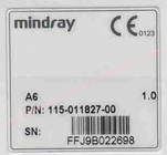Mindray A6 IPM IBP Modülü Hasta Monitörü Parçaları PN 115-011827-00