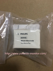 40490E Hasta Monitörü Parçaları Philip Gal Elektrot 4mm Yeniden Kullanılabilir Muz Fişi 15MM Emme Simgesi