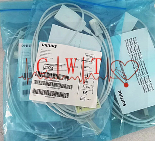 NIBP SPO2 EKG Makine Parçaları Philip M1668A ekg kabloları ve kurşun telleri